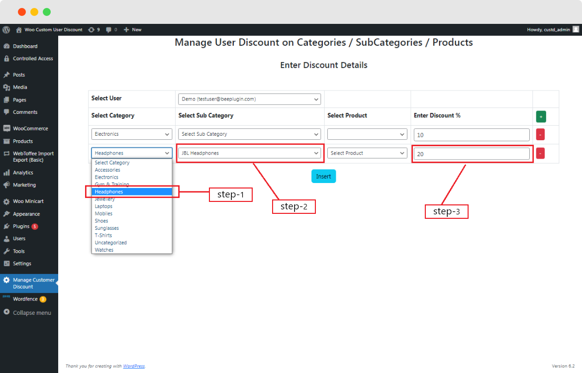 Custom WooCommerce Discount