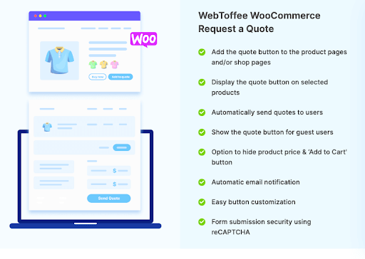 WebToffee WooCommerce Request a Quote