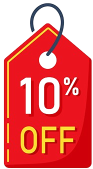 10 % OFF