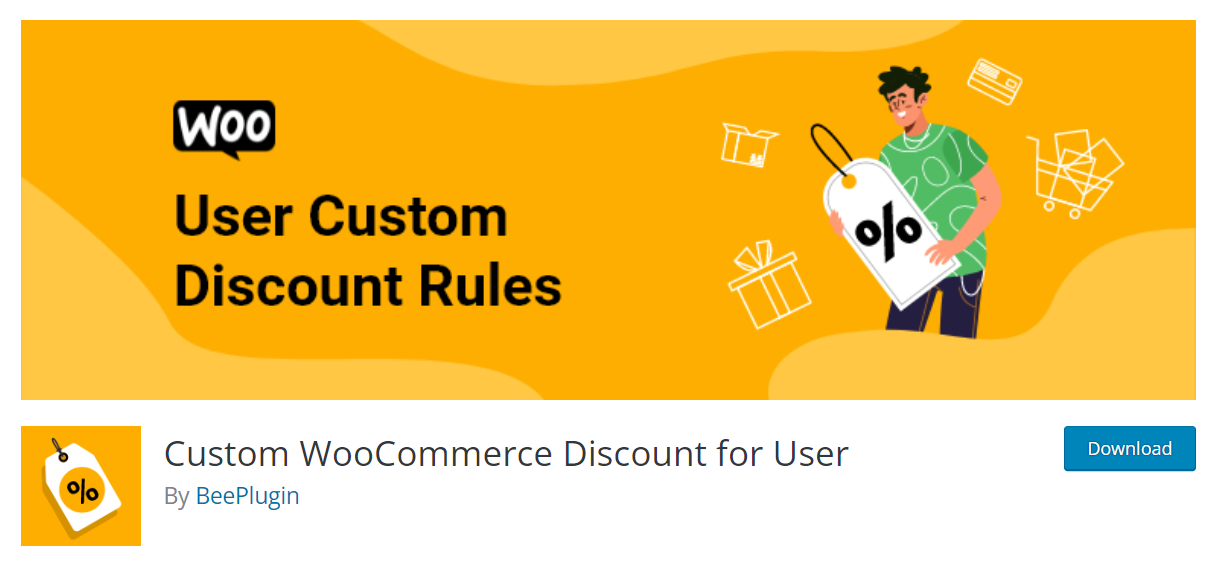Custom WooCommerce Discount for User