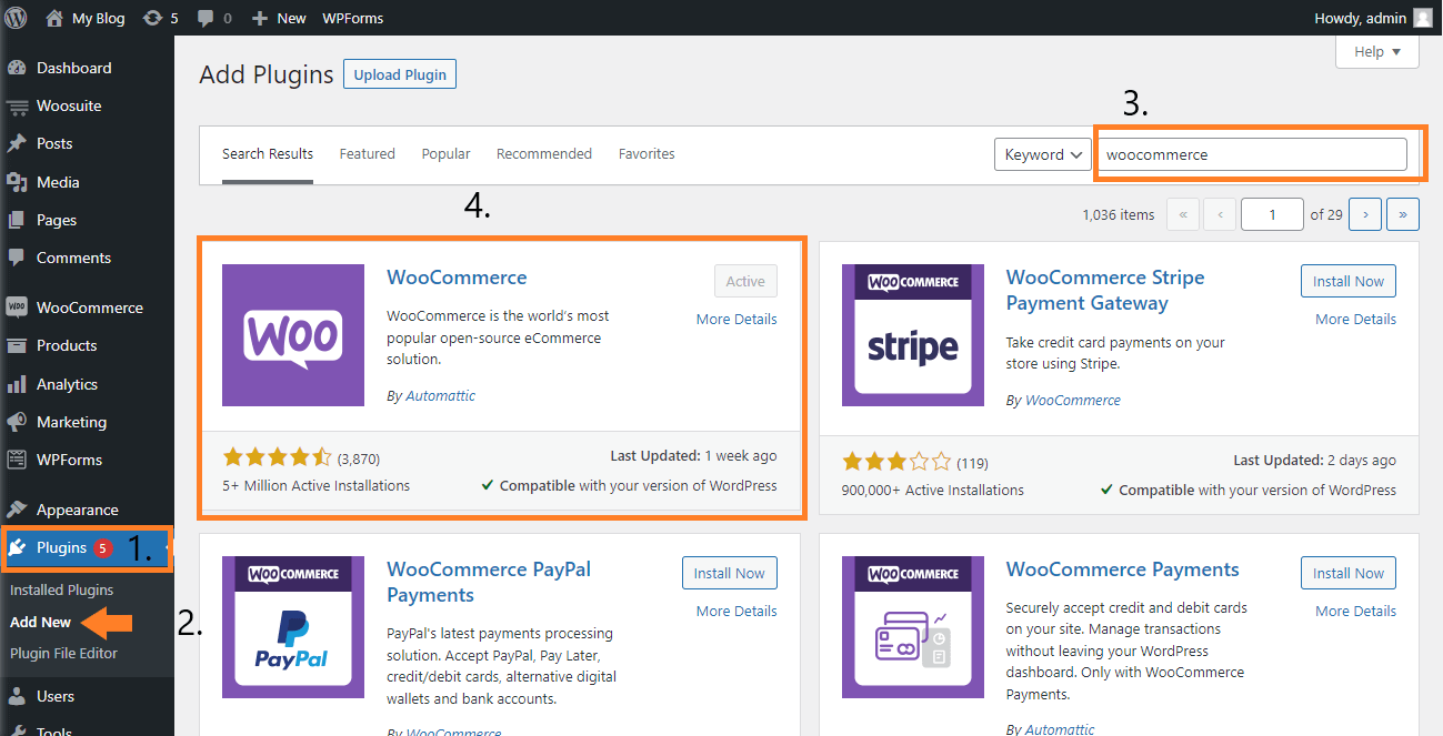 Install-and-Activate-WooCommerce