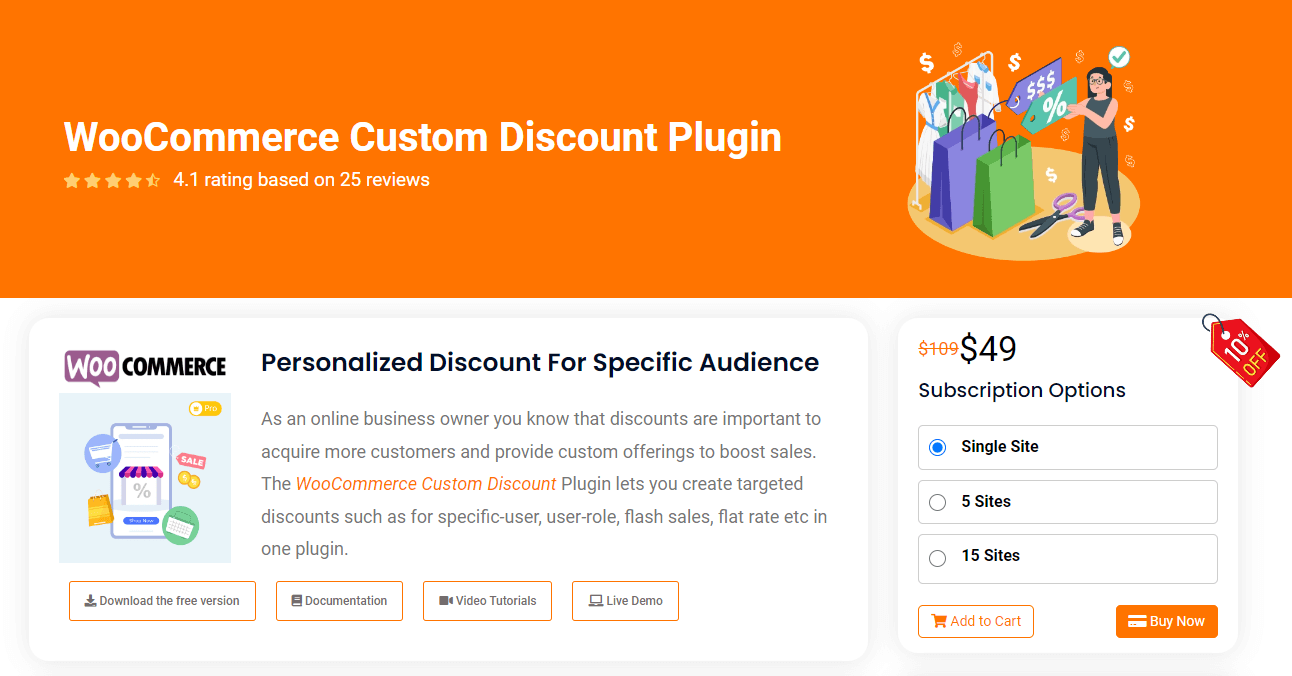 Set-Up Discount Plugin