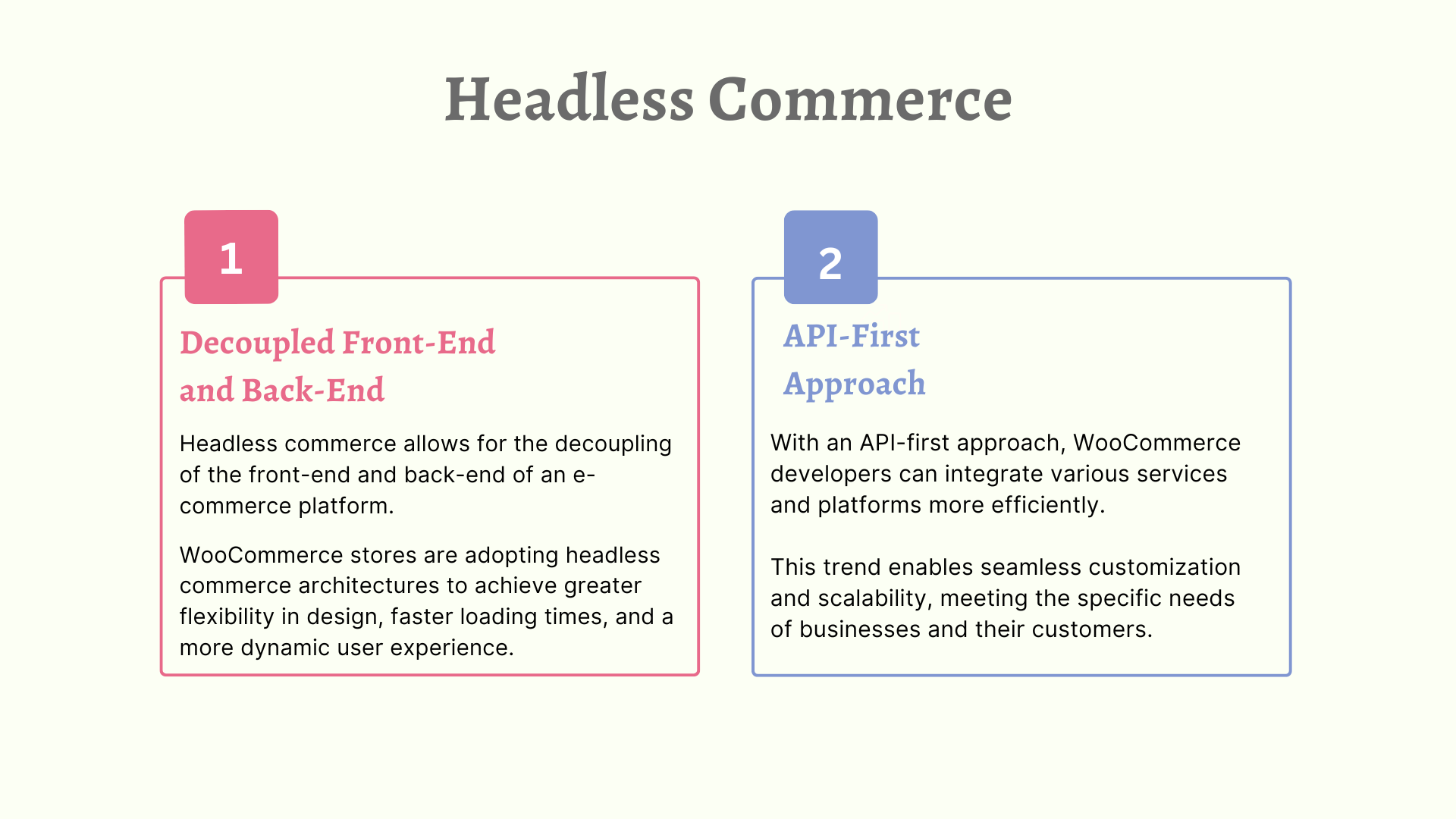 WooCommerce Development Trends